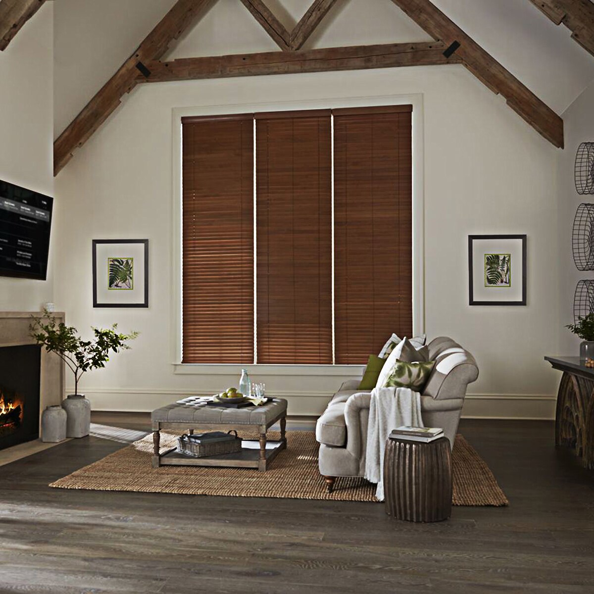 Levolor: Motorized 2 Inch Faux Wood Blinds